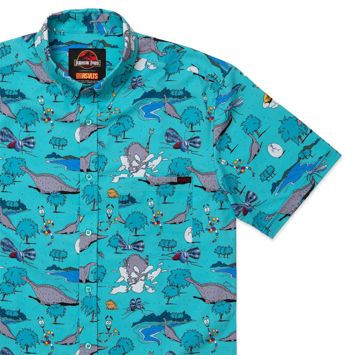 RSVLTS XS Jurassic Park Short Sleeve Shirt Jurassic Park "The Miracle of Cloning" – KUNUFLEX Short Sleeve Shirt Jurassic Park "The Miracle of Cloning" – KUNUFLEX Short Sleeve Shirt