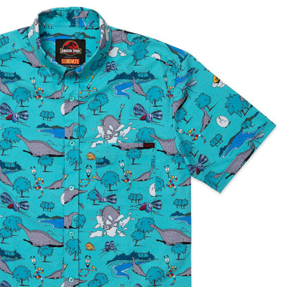 RSVLTS XS Jurassic Park Short Sleeve Shirt Jurassic Park "The Miracle of Cloning" – KUNUFLEX Short Sleeve Shirt Jurassic Park "The Miracle of Cloning" – KUNUFLEX Short Sleeve Shirt