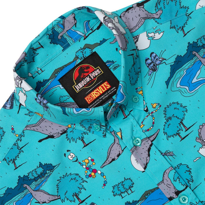 RSVLTS Jurassic Park Short Sleeve Shirt Jurassic Park "The Miracle of Cloning" – KUNUFLEX Short Sleeve Shirt Jurassic Park "The Miracle of Cloning" – KUNUFLEX Short Sleeve Shirt