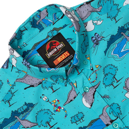 RSVLTS Jurassic Park Short Sleeve Shirt Jurassic Park "The Miracle of Cloning" – KUNUFLEX Short Sleeve Shirt Jurassic Park "The Miracle of Cloning" – KUNUFLEX Short Sleeve Shirt