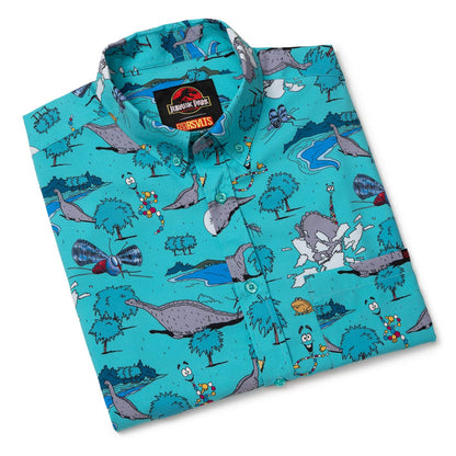 RSVLTS Jurassic Park Short Sleeve Shirt Jurassic Park "The Miracle of Cloning" – KUNUFLEX Short Sleeve Shirt Jurassic Park "The Miracle of Cloning" – KUNUFLEX Short Sleeve Shirt