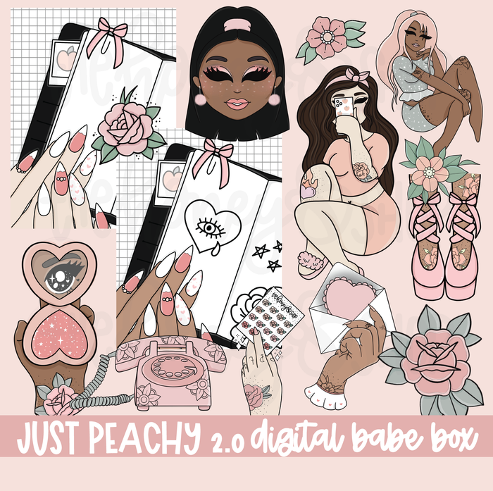 Just Peachy 2.0 | April 2023 Digital Babe Box