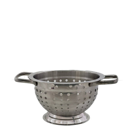 JW Stainless Steel Colander - Silver