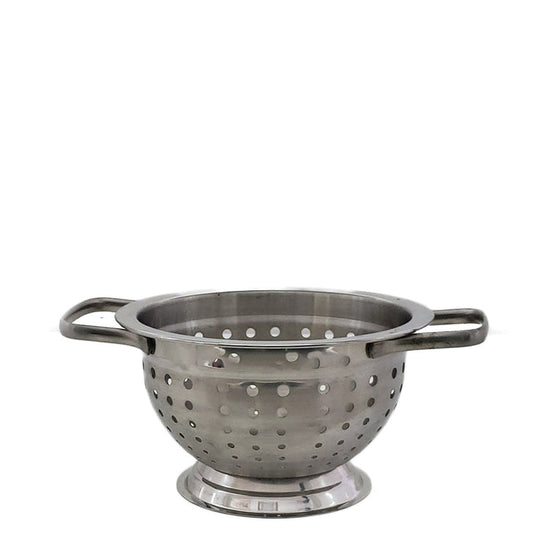 JW Stainless Steel Colander - Silver