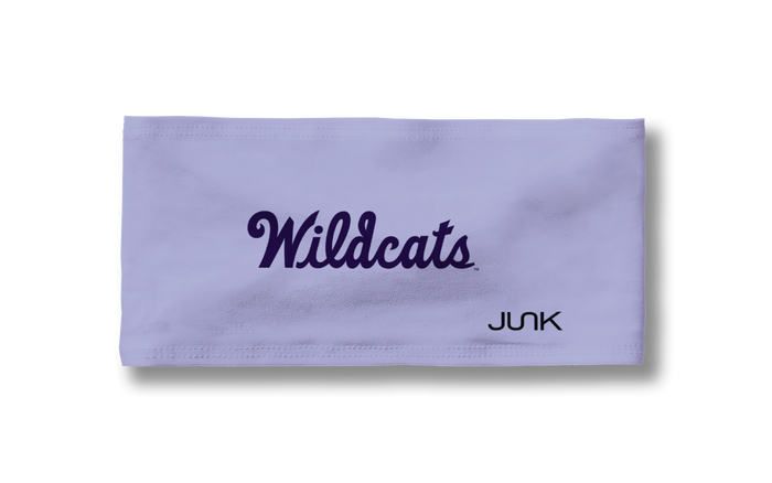 Kansas State University: Lilac Script Big Bang Lite Headband - View 3