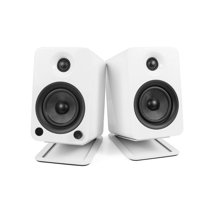 Kanto S4 Medium Desktop Speaker Stands White White