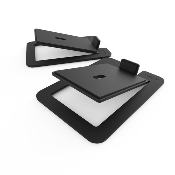 Kanto S6 Large Desktop Speaker Stands Black Black