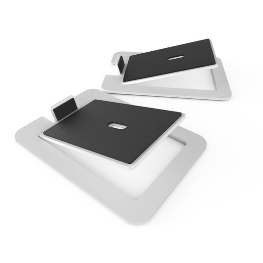 Kanto S6 Large Desktop Speaker Stands White White
