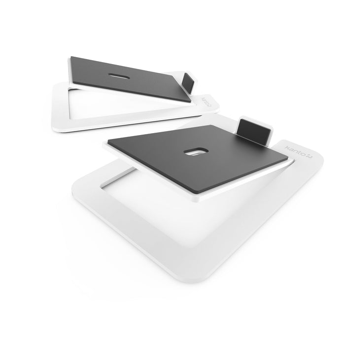 Kanto S6 Large Desktop Speaker Stands White White