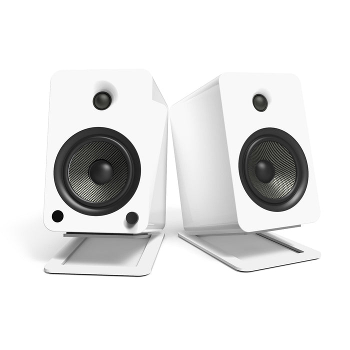 Kanto S6 Large Desktop Speaker Stands White White