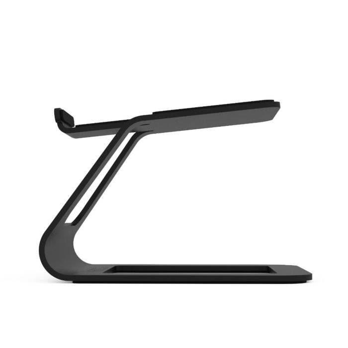 Kanto SE2 Small Elevated Desktop Speaker Stands Black Black