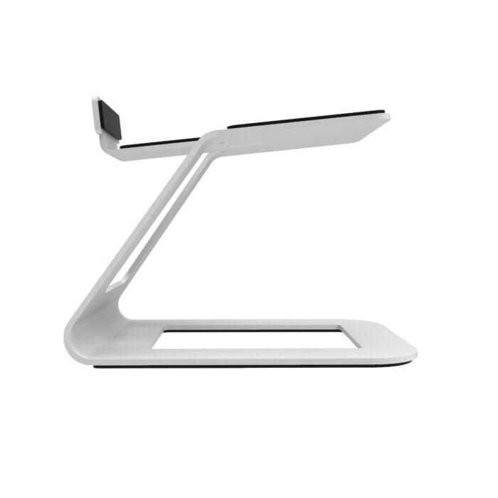 Kanto SE6 Large Elevated Desktop Speaker Stands White White