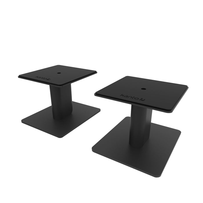 Kanto SP6 Heavy Duty Speaker Stands 6 Inch Black Black
