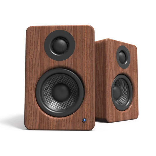 Kanto YU2 Powered Desktop Speakers Walnut Walnut