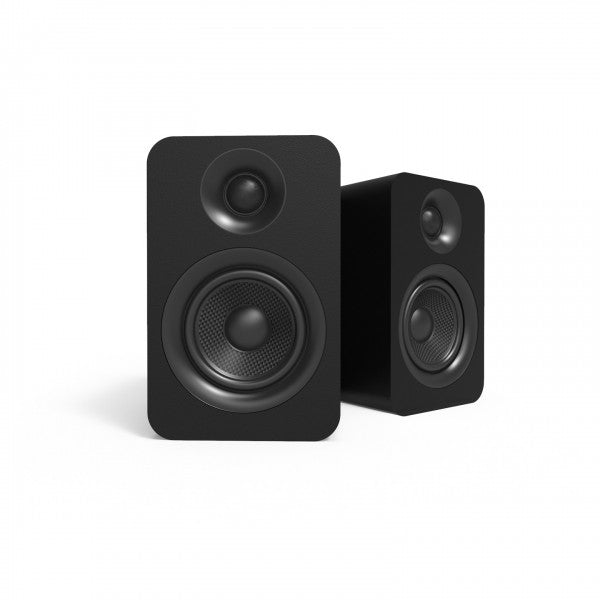 Kanto YUP4 Passive 4 inch Bookshelf Speakers Matte Black Matte Black