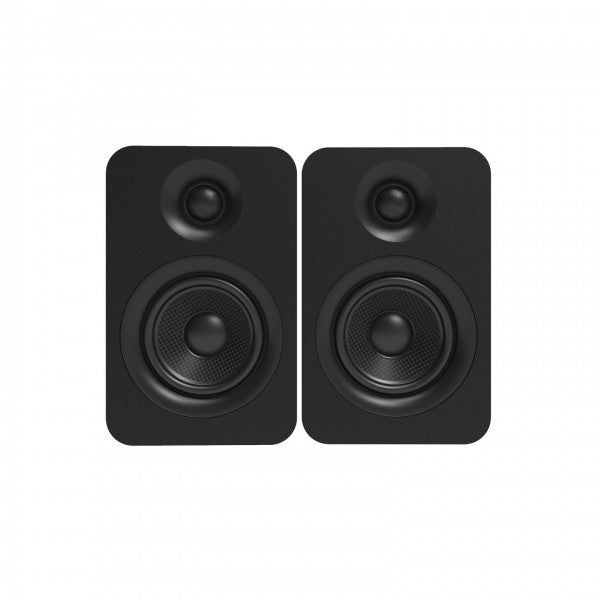 Kanto YUP4 Passive 4 inch Bookshelf Speakers Matte Black Matte Black