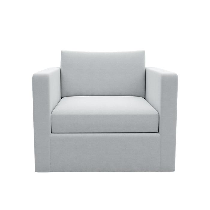 Karlstad Armchair Cover, Long Cover - LindaKale