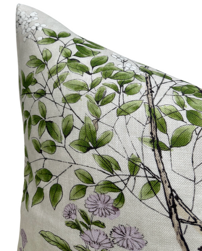 Katsura Pillow Cover in Lavender, Thibaut Pillows
