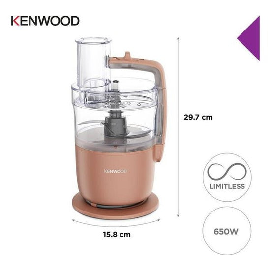 Kenwood MultiPro Go Clay Red Super-Compact Food Processor – view 2