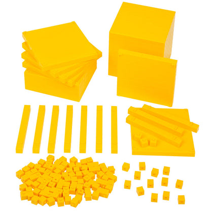 Kids First Math: Base Ten Blocks Math Kit with Activity Cards STEM Thames & Kosmos