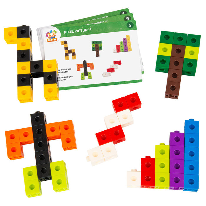 Kids First Math: Linking Cubes Math Kit with Activity Cards STEM Thames & Kosmos