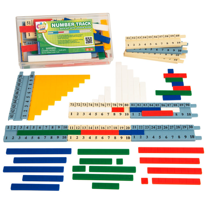 Kids First Math: Number Track Math Kit with Lesson Guide STEM Thames & Kosmos