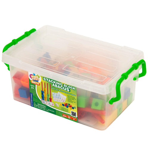 Kids First Math: Stacking Block Abacus Math Kit with Activity Cards STEM Thames & Kosmos