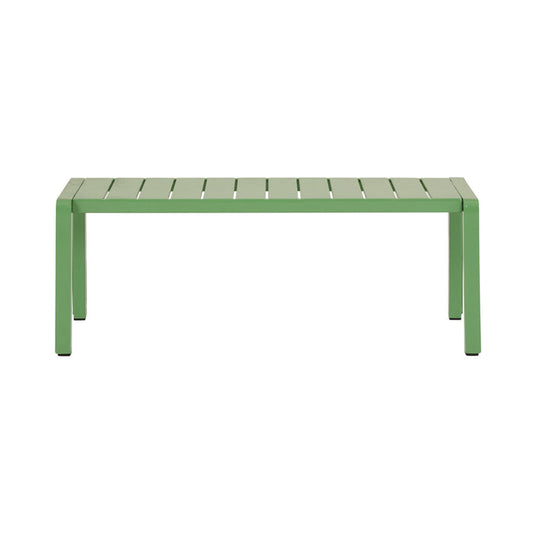 Kids Kace Rectangle Bench Bright Green