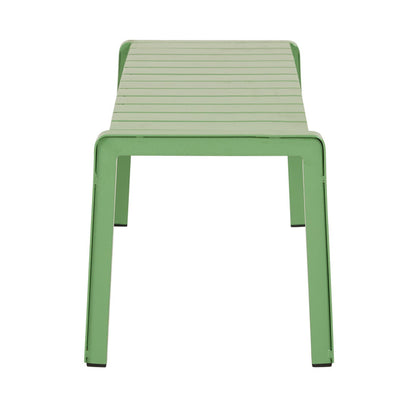 Kids Kace Rectangle Bench Bright Green
