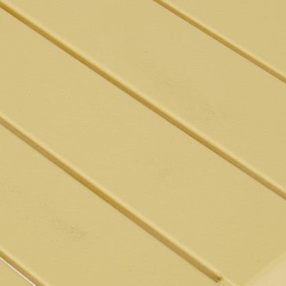 Kids Kace Rectangle Bench Sunlit Yellow