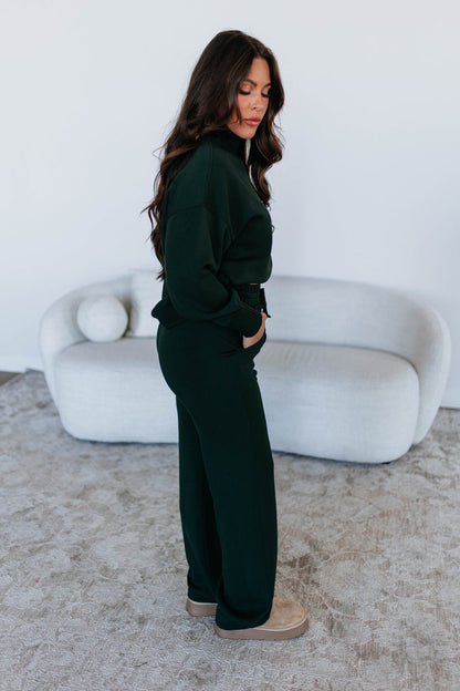 Kirsten Lounge Pants - Hunter Green