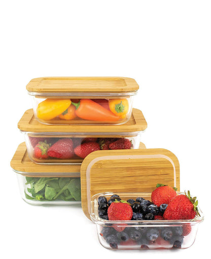 Kitchen Life 22cm Borosilicate Lunch Box - Clear