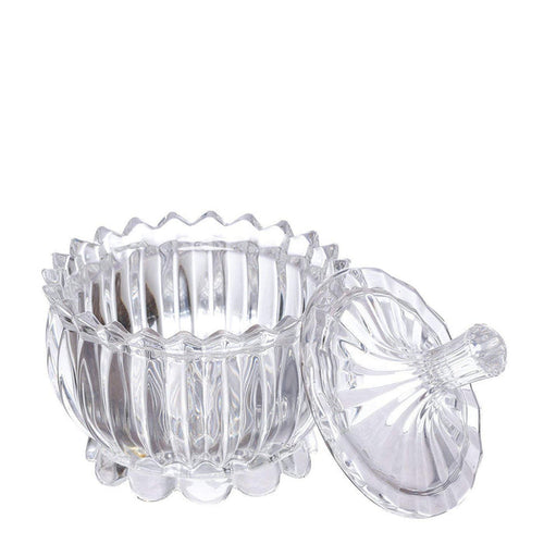 Kitchen Life Candy Lotus Shape Serving Bowl - Clear