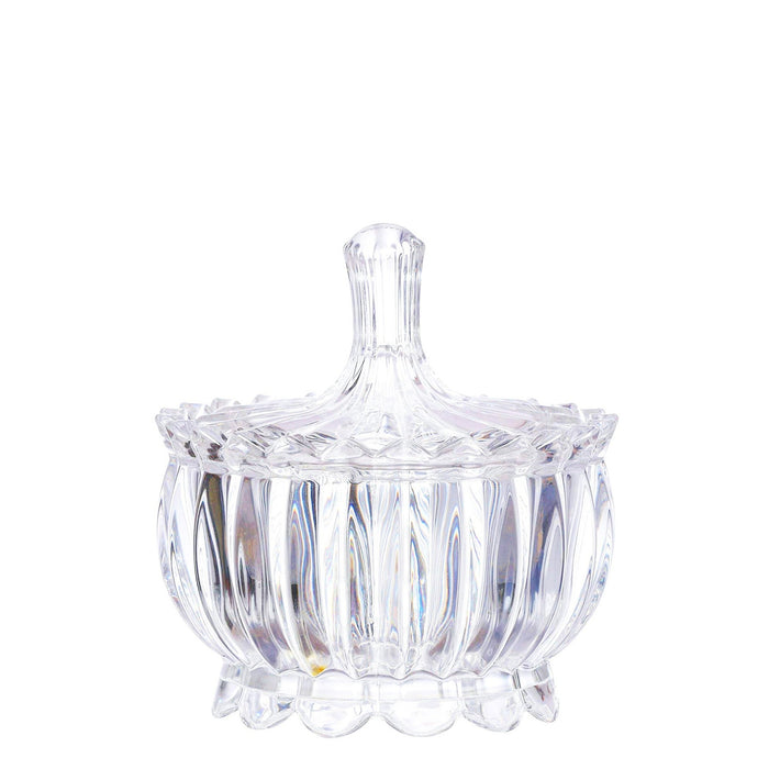 Kitchen Life Candy Lotus Shape Serving Bowl - Clear