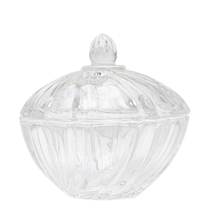 Kitchen Life Crystal Bowl With Lid - Clear