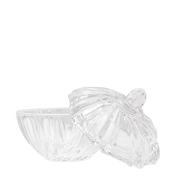 Kitchen Life Crystal Bowl With Lid - Clear