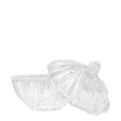 Kitchen Life Crystal Bowl With Lid - Clear