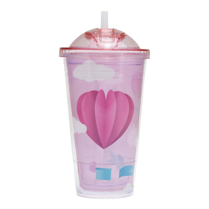 Kitchen Life Double walled bottle - Pink