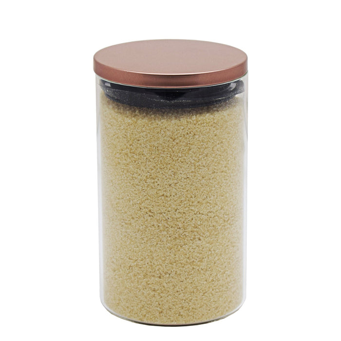 Kitchen Life Medium Glass Canister - Clear