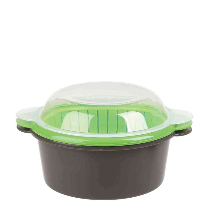 Kitchen Life Microwave Mini Steamer - Green