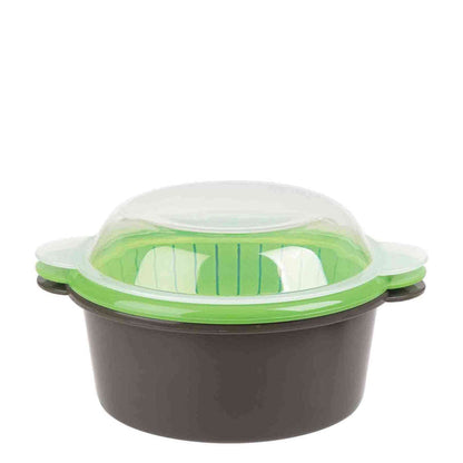 Kitchen Life Microwave Mini Steamer - Green