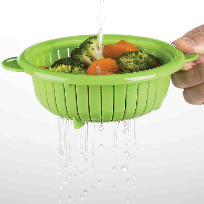 Kitchen Life Microwave Mini Steamer - Green