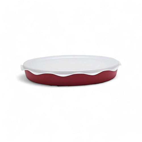 Kitchen Life Pastry Pan Roti Dabba Red