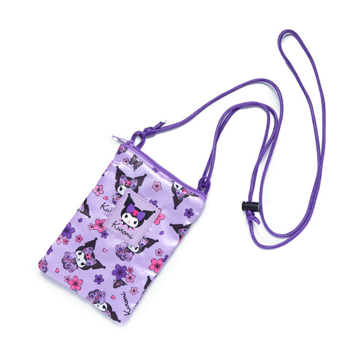 Kuromi Crossbody Phone Bag (Spring Kimono Series) Accessory NAKAJIMA CORPORATION