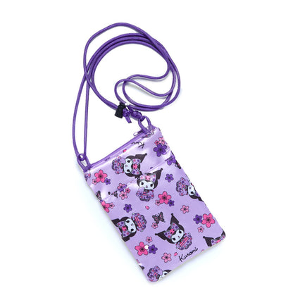Kuromi Crossbody Phone Bag (Spring Kimono Series) Accessory NAKAJIMA CORPORATION