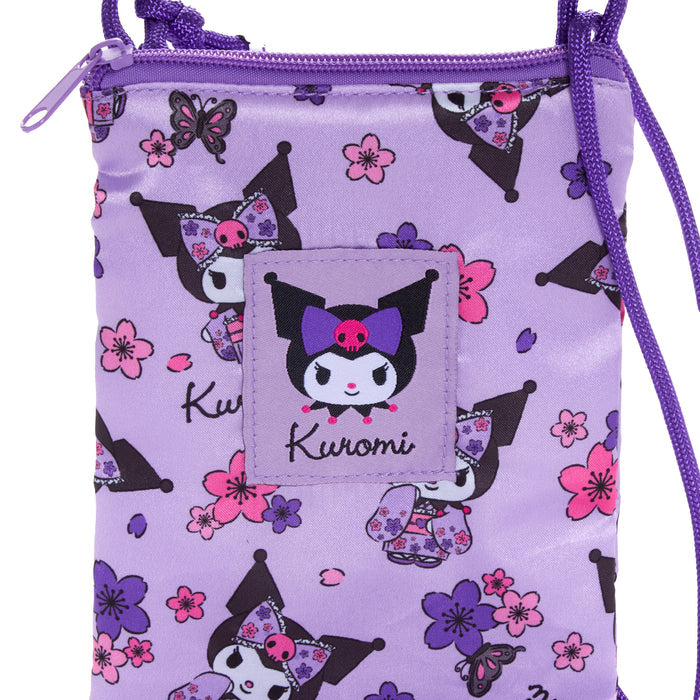 Kuromi Crossbody Phone Bag (Spring Kimono Series) Accessory NAKAJIMA CORPORATION