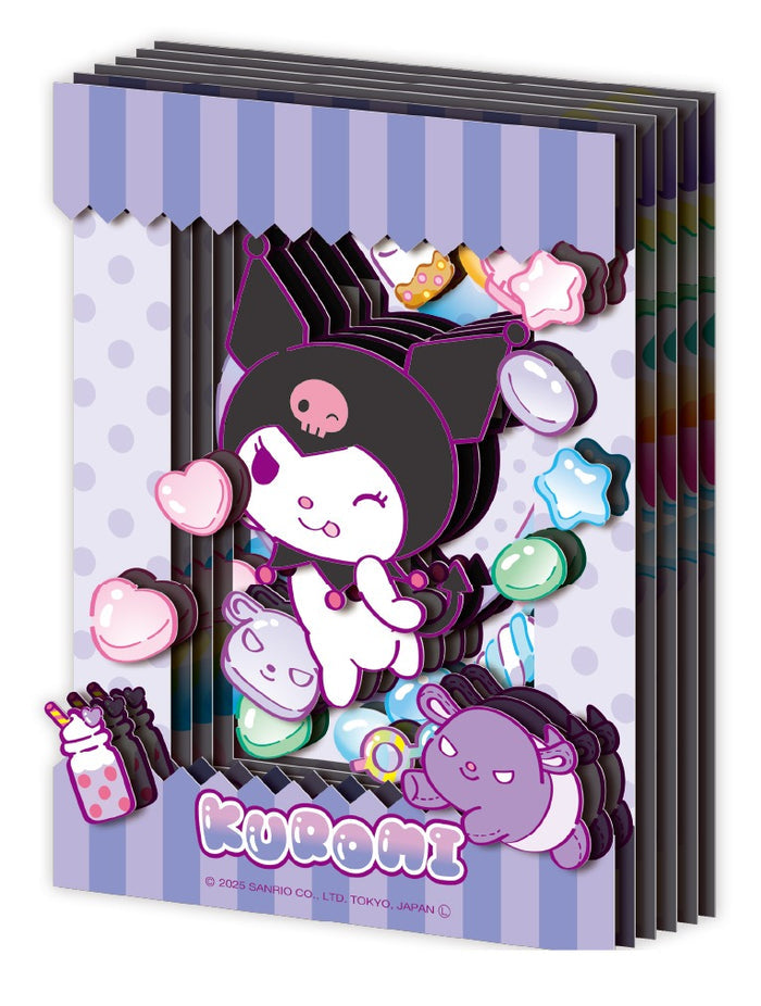 Kuromi Ensky Paper Shadow Art Mini (SA-M05) Toys&Games BANDAI AMERICA