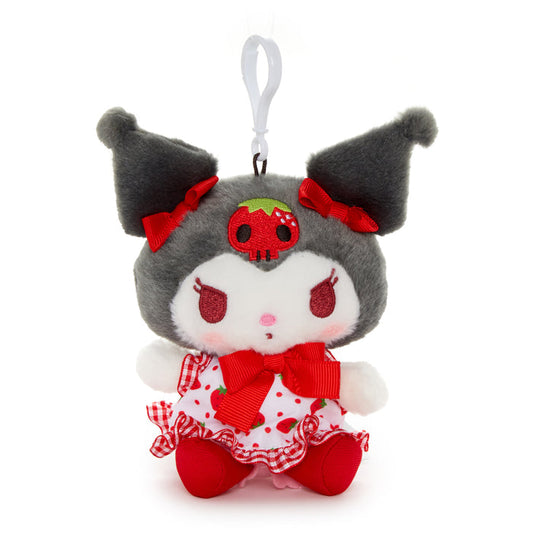 Kuromi Mascot Clip (Strawberry Fields Series) Accessory NAKAJIMA CORPORATION