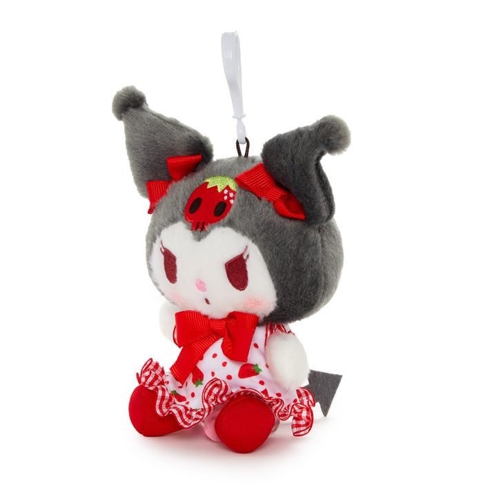 Kuromi Mascot Clip (Strawberry Fields Series) Accessory NAKAJIMA CORPORATION