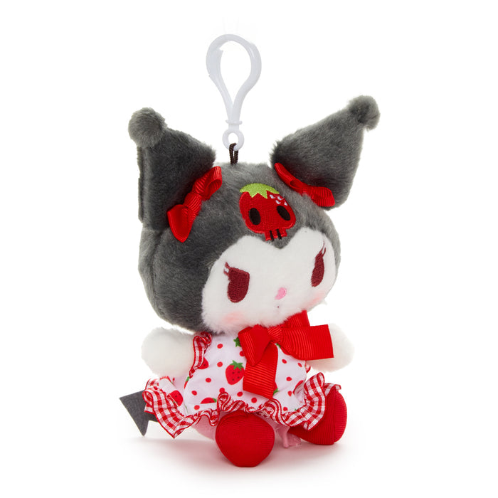 Kuromi Mascot Clip (Strawberry Fields Series) Accessory NAKAJIMA CORPORATION